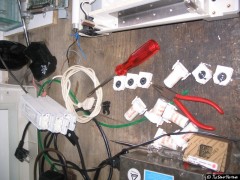 Die elektrischen Komponenten: Drosselen, Lampenhalter und Starter